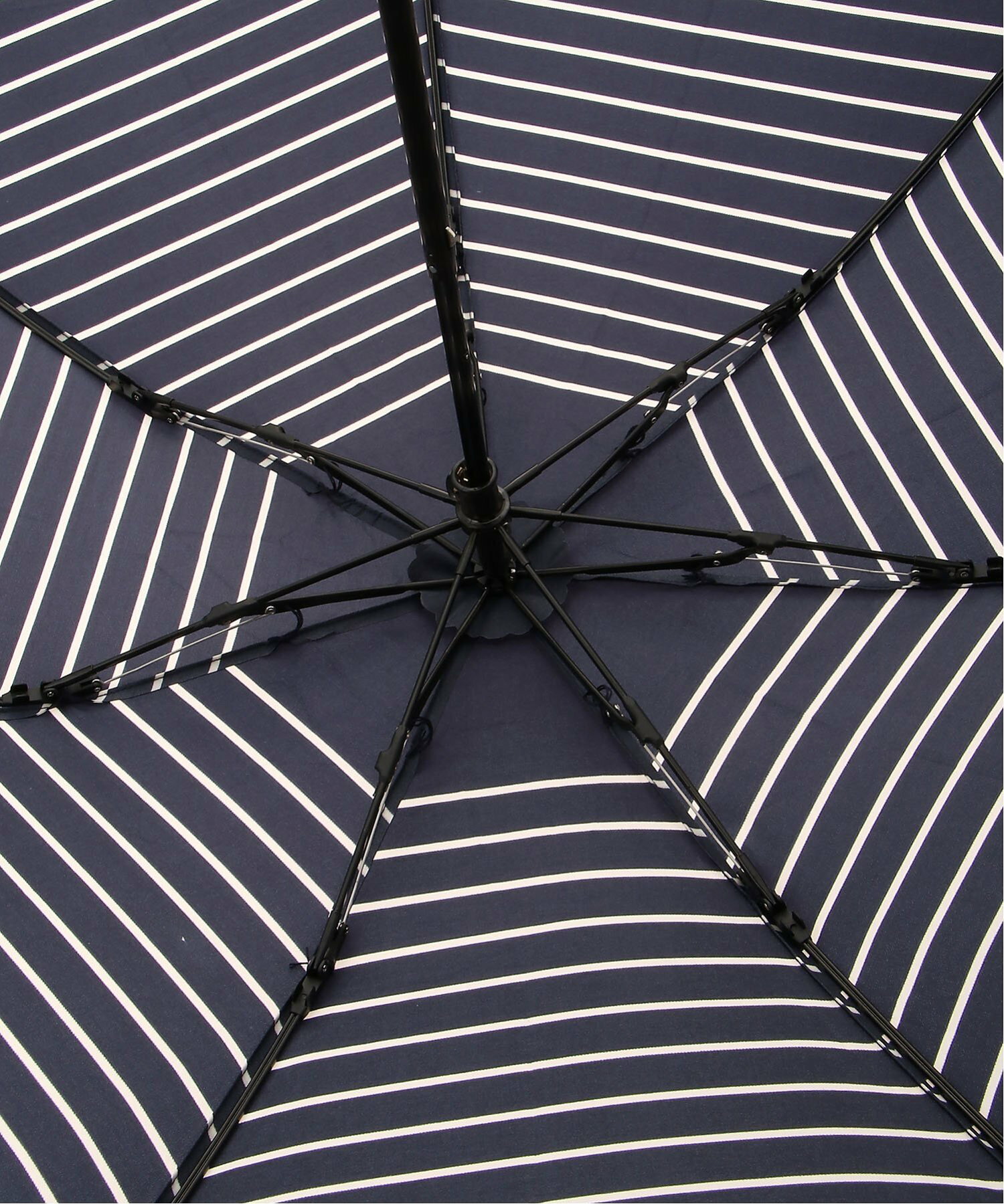 POLO RALPH LAUREN (ポロ ラルフローレン) 雨傘 折りたたみ傘 レディース ボーダー アウトラインベア